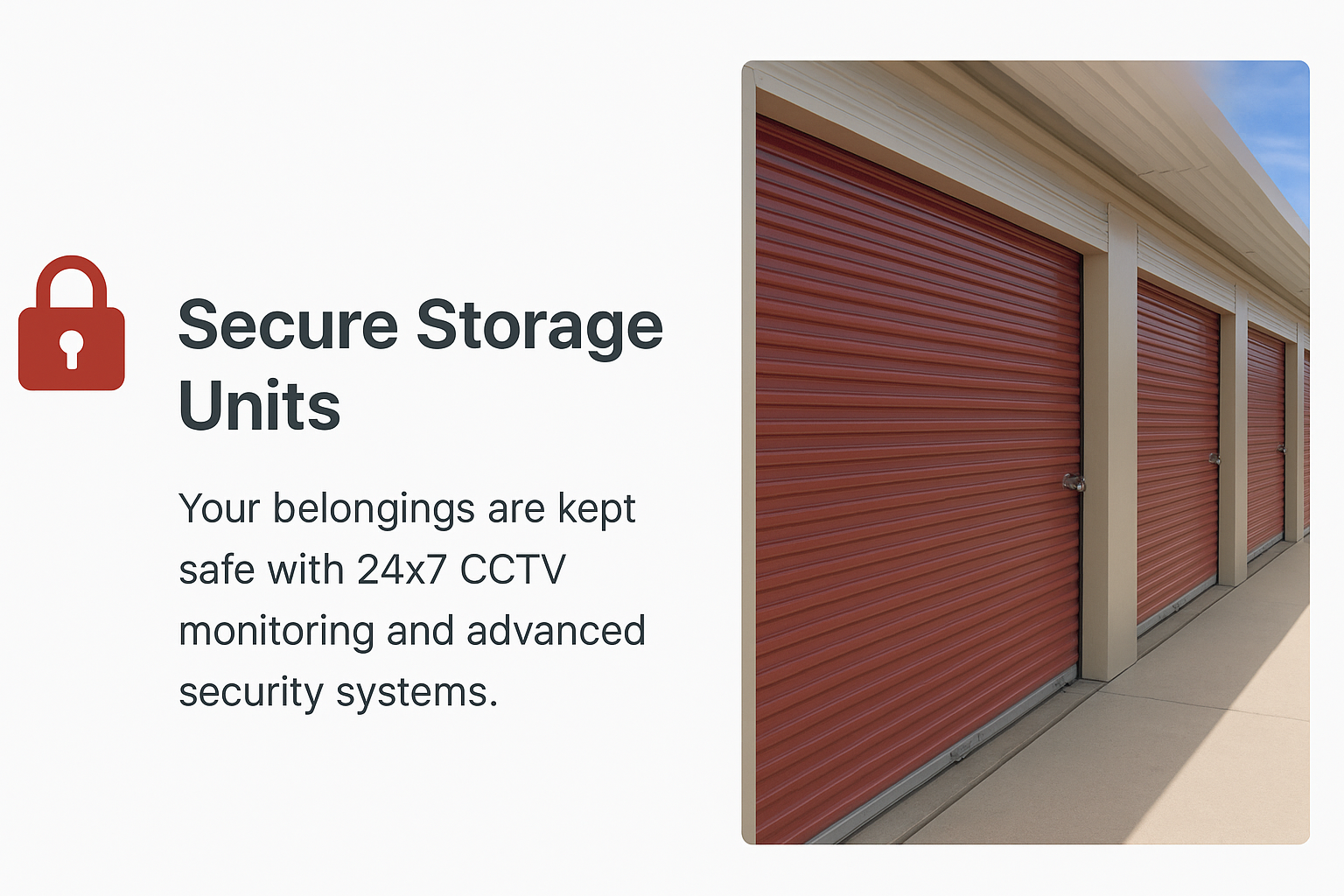 Warehouse for businesses and e-commerce in Kharghar — Unique Self Storage secure storage racks and inventory management